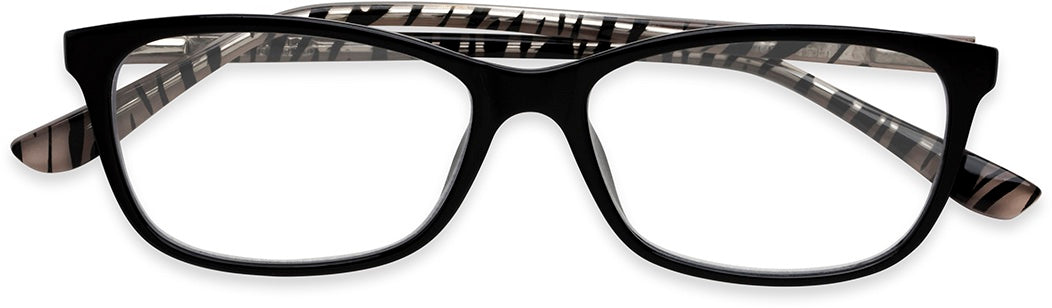 Rachel Multi Focus™ Blue - Blue Light Reader - Multifocal - Black/White - Variant Link