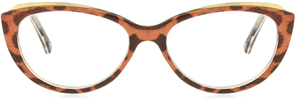 Sofia Multi Focus™ Blue - Blue Light Reader - Fully Magnified - Leopard - Variant Link