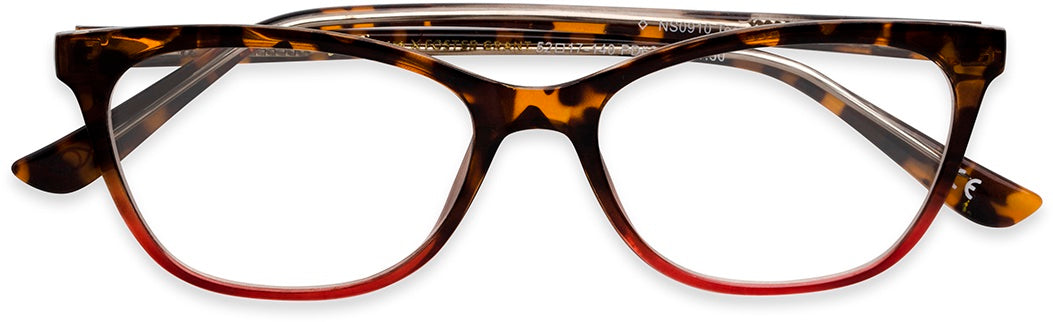 Teresa Multi Focus™ Blue - Blue Light Reader - Multifocal - Brown - Variant Link