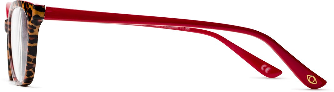 Teresa Multi Focus™ Blue - Blue Light Reader - Multifocal - Brown - Variant Link