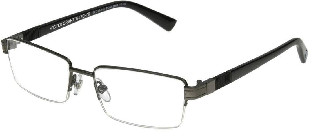 Ti-Tech Dark Gunmetal Semi-Rimless