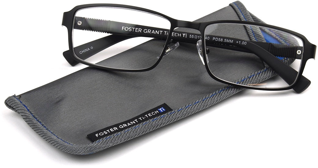 Ti-Tech Gunmetal - Reader - Fully Magnified - Gunmetal - Variant Link