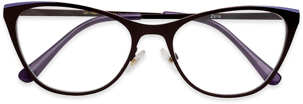 Victoria Multi Focus™ Blue - Blue Light Reader - Multifocal - Wine - Variant Link